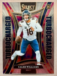 2024 Panini Select - Turbocharged Caleb Williams RC #11 Chicago Bears - Picture 1 of 2