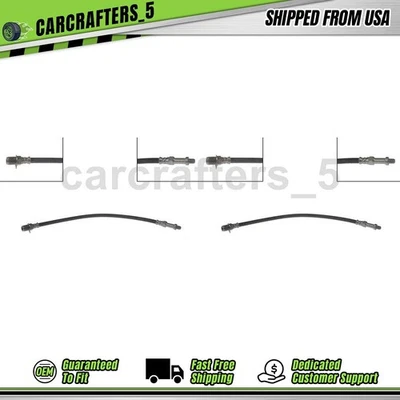 2 Front Brake Hydraulic Hose For 1969 1970 International Harvester Scout 3.8L - Image 1 of 4