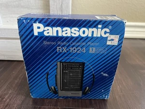 1980’s Panasonic RX-1924 Stereo Radio Cassette Player Complete NOS UNTESTED - Bild 1 von 7