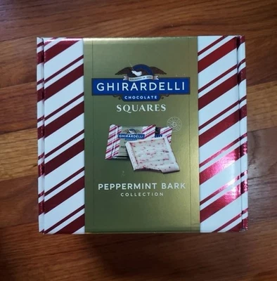 GHIRARDELLI CHOCOLATE COMPANY Ghirardelli White Peppermint Bark & Dark Chocolate Peppermint Bark (60 Pieces)