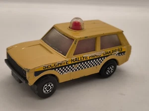 POLICE PATROL RALLYE DAKAR PARIS MARRÓN MATCHBOX SUPERFAST Nº20 INGLATERRA DE 1975 - Imagen 1 de 5
