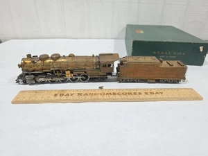 NWSL Línea Corta Latón HO ATSF Santa Fe 3800 Serie 2-10-2 Funciona Leer Desc (PFM) - Imagen 1 de 24