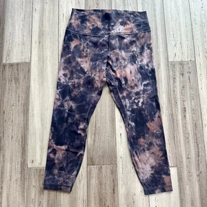 Leggings Lululemon para mujer 12 Wunder Train contorno ajuste tiro alto tinte diamante - Imagen 1 de 11