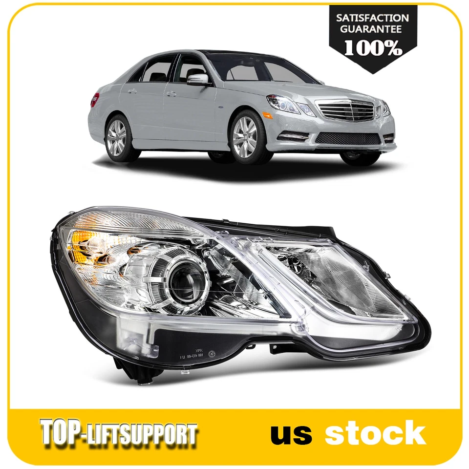 Passenger Right Headlight Assembly For 2010-2013 Mercedes Benz E350 E400 E550 - Image 1 of 4