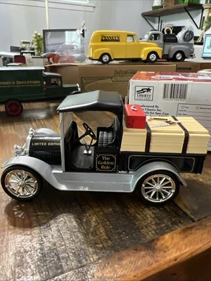 Limited Edition" 1916 Studebaker Pickup Truck die-cast coin bank,  Jcpenney 1995 - Image 1 of 4