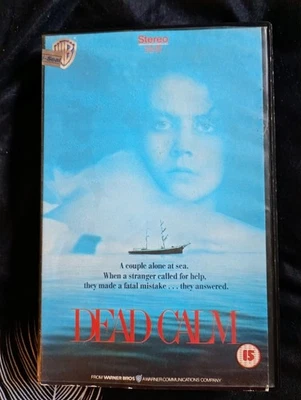 Dead Calm VHS Video Warner Bros Sam Neill Nicole Kidman - Image 1 of 4