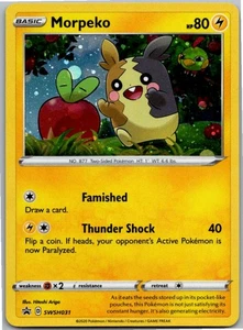 Morpeko - Promo SWSH: Sword & Shield Promo Cards SWSH031 NM Holo - Picture 1 of 2