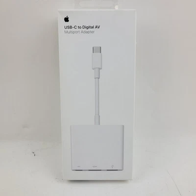 New Apple USB-C TO Digital AV Multiport Adapter A1621 MUF82AM/A - Genuine - Image 1 of 4