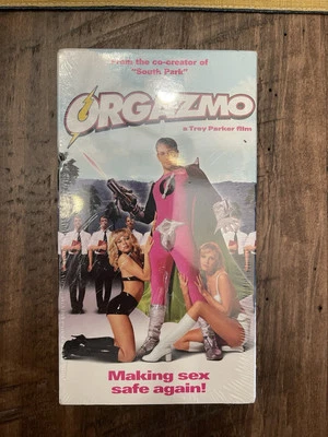Orgazmo (1997) Original Poster VHS (Trey Parker, Matt Stone) NC-17 (Canadian) - Image 1 of 4