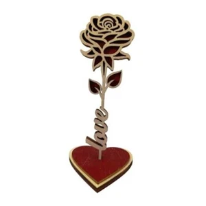 Rose Gift for Her/She, Valentines Day Wedding Hand Craft for Home Party Color a - Picture 1 of 8