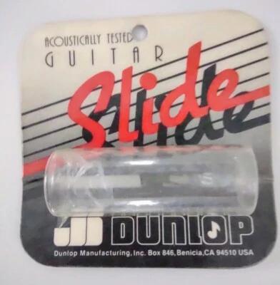 DIAPOSITIVA DE VIDRIO DUNLOP - PROBADA ACÚSTICAMENTE - NUEVA EN PAQUETE - ENVÍO GRATUITO Foto 1 de 2