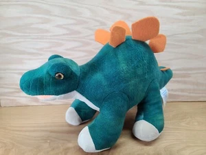 Peluche Build-A-Bear Green Stegosaurus 17" con escudos naranjas - Imagen 1 de 12