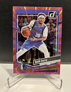 Seth Curry - Pink Laser Holo #/50 - 2023-24 Panini Donruss - Picture 1 of 2