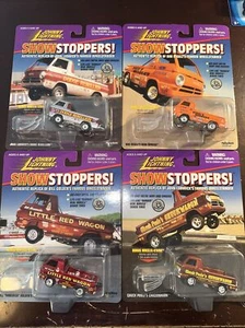 Johnny Lightning Show Stoppers Complete Lot Of 4 Dodge Wheel standers  - Picture 1 of 6