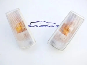 CLEAR Vauxhall Astra Mk1 Opel Kadett D J GLS SR GTE Front Indicators - Picture 1 of 4