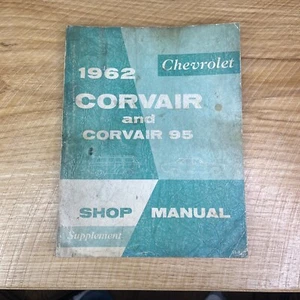 Vintage Original 1962 Chevrolet Corvair and Corvair 95 Shop Manual Book - Picture 1 of 10