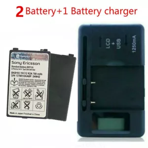 BST-35 Battery + charger For Sony Ericsson F500 J200 J210i K300i F500 F500i K700 - Photo 1 sur 10