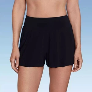 🏖️ Women's UPF 50 Sport Swim Shorts - Aqua Green -Black Small 🆕 - Picture 1 of 5