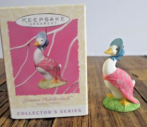NEW Hallmark Keepsake Ornament Beatrix Potter Jemima Puddle Duck 1997 Collection - Picture 1 of 9