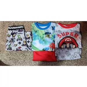 Boys Pajamas Lot Size Medium - Picture 1 of 4