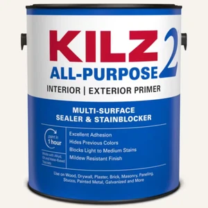 ALL PURPOSE 1 Gal. White Interior/Exterior Multi-Surface Primer, Sealer, and Sta - Picture 1 of 10