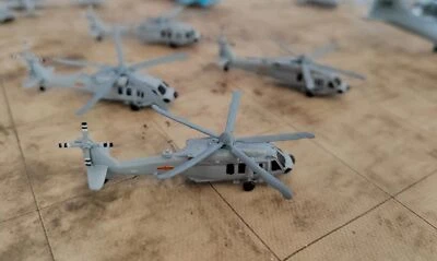 NEW 1/700 1/400 1/350 Z-20 Armed Transport Helicopter Finished Model 1pcs-- - Image 1 of 4