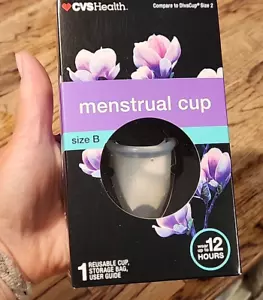 Menstrual Cup Size B - 12 Hour CVS Period Cup - Picture 1 of 11