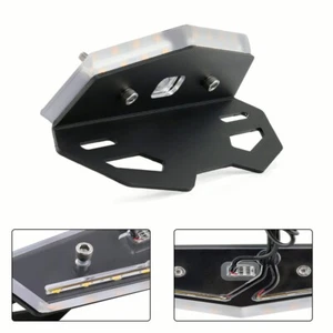 License Plate Holder Tail Tidy LED Light For KAWASAKI NINJA ZX6R/RR Z750/S Z1000 - Picture 1 of 11