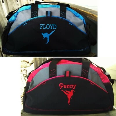  Bolsa de Lona de Karate Personalizada Deportes, Taekwon Do Bolso de Artes Marciales con Monograma Foto 1 de 4