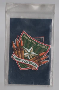 Modern Arms Morale Patch Liberty Or Death Green Never Used In Original Packaging - Picture 1 of 2