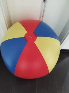 Wasserball Strandball aufblasbar Beachball rot gelb blau NEU - Bild 1 von 2