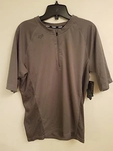 NOS Fox Herren Baseline S/S Trikot mit Etikett...Medium...Carbon...Fahrrad..Radfahren - Bild 1 von 1