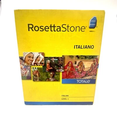 Rosetta Stone Learn Italian Language Totale Level 1 Version 4 - Image 1 of 4