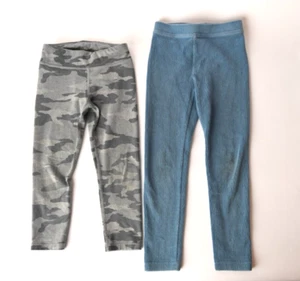 Girls Leggings Lot of 2 Size 7 Athleta Capris and J. Crew Crewcuts Soft Pants - Picture 1 of 8