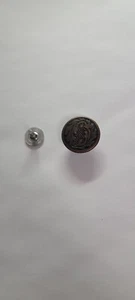 TACK BUTTONS AND TACK-1 DOZEN-ANTIQUE COPPER-MADE IN USA - Picture 1 of 1