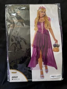 Disney Princess Rapunzel Costume Adult Women's S (4-6) Halloween Cosplay - Picture 1 of 7