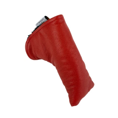 Sunfish Red genuine leather blade putter golf headcover - Image 1 of 3