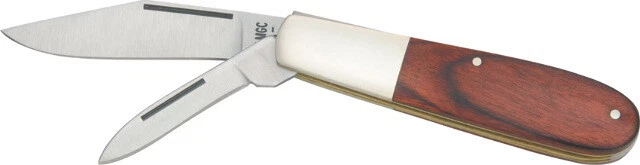 Cuchillo de palo de rosa Bear & Son Barlow 2281R 3 1/2" cerrado. Clip y bolígrafo inoxidable bla Foto 1 de 1