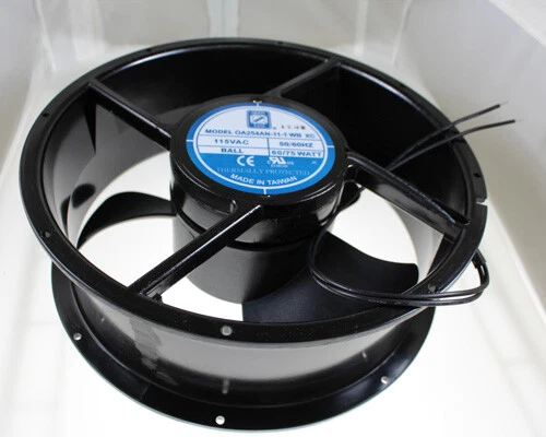 Nuevo Ventilador Orion 115V CA 3 aspas cables 75W 254x89 mm OA254AN-11-1-WBXC Foto 1 de 1