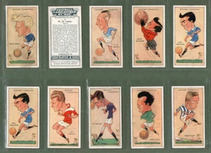 Tarjetas de fútbol americano tabaco tarjetas de cigarrillos/caricaturas de fútbol americano de Mac 1927 - Imagen 1 de 5