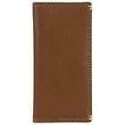 Georgia Boot Western Mens Rodeo Wallet Leather Double Stitch Logo Tan 2133704