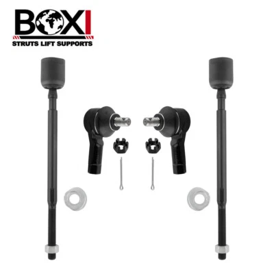 4pcs Front Inner Outer Tie Rod End Links for Suzuki Swift 1990-1995 - Image 1 of 4