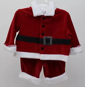 Juego de 2 piezas Papá Noel Cherokee Infant Boys Carmen rojo talla recién nacido nuevo con etiquetas - Imagen 1 de 1