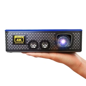 AAXA 4K1 Native 4K UHD LED Projector 1500 Lumens Dual HDMI Portable E-Focus - Picture 1 of 8