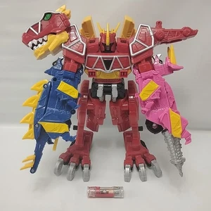 Power Rangers Dino Charge Megazord Zord Builder Red Pink Blue - Picture 1 of 7