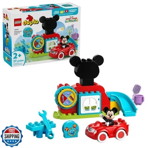LEGO DUPLO Disney Mickey Mouse Clubhouse and Car Building Kit - Color Sorting - Picture 1 of 5