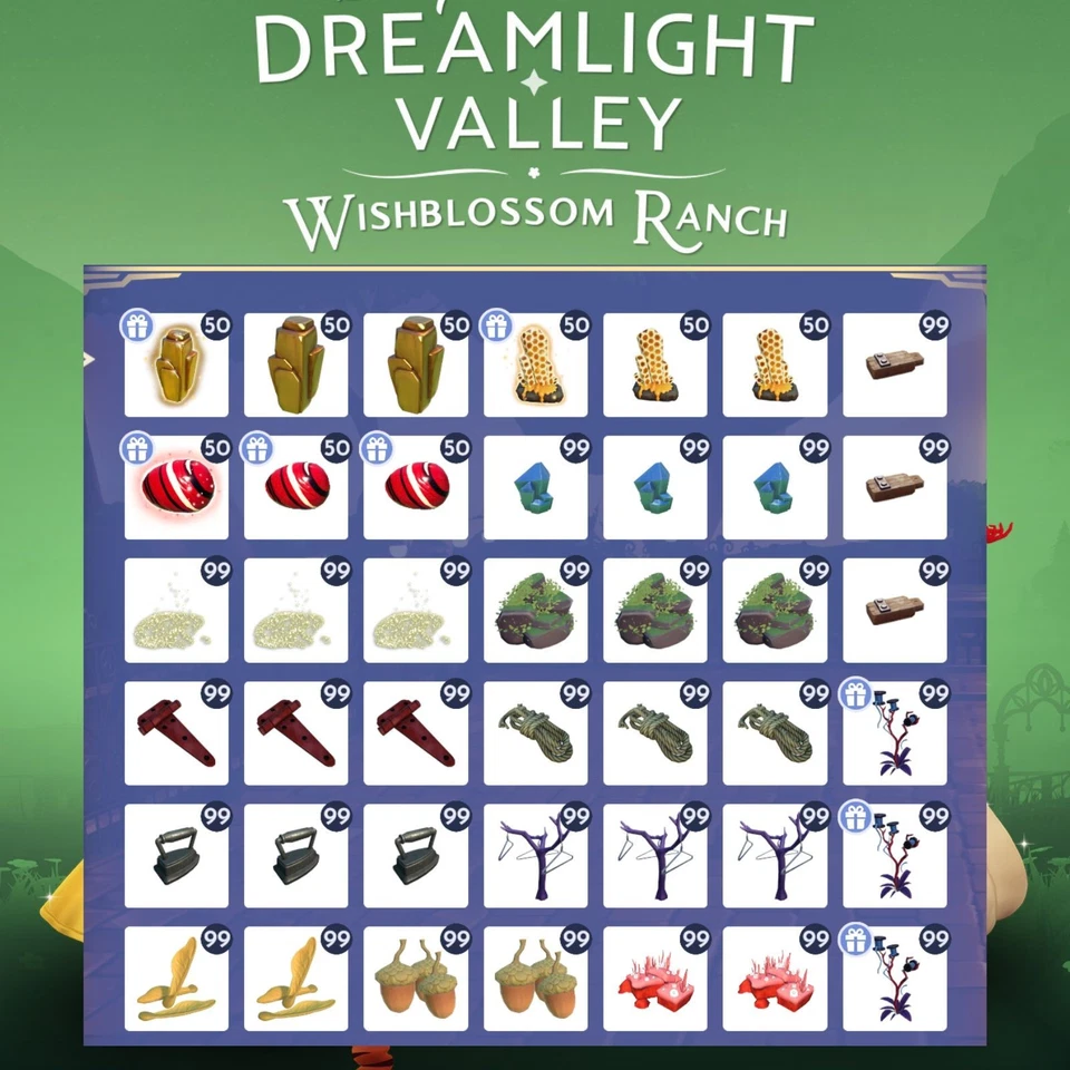 Disney Dreamlight Valley WBR DLC | Material Starter Bundle - Image 1 of 1