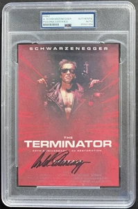 Arnold Schwarzenegger Signed 5x7 The Terminator Photo Print PSA/DNA Encapsulated - Picture 1 of 1