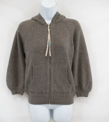 Кардиган с капюшоном Marc By Marc Jacobs 100% кашемир на молнии свитер размер S #CK263 - Изображение 1 из 4