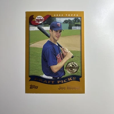 Topps Home Team Advance #622 Joe Mauer Rookie RC 2002 Foto 1 de 2